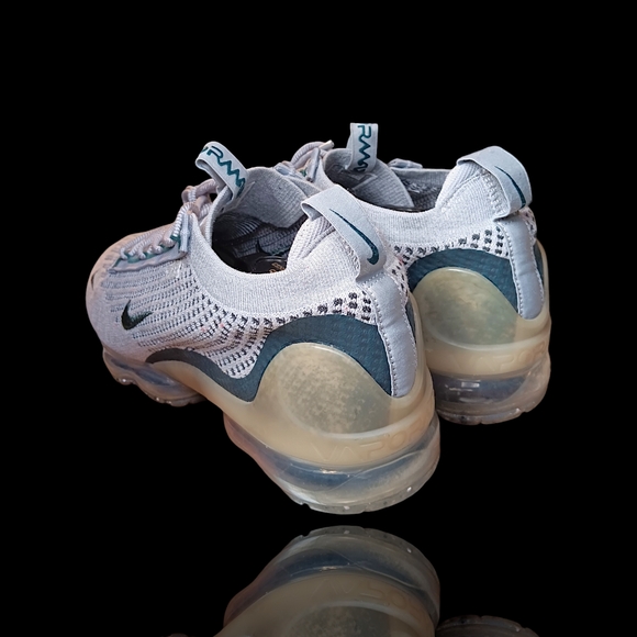 Nike Air Vapormax 2021 FK SE Light Bone Teal Phantom DN3074-001 Men's 10.5 VGUC - Picture 8 of 14
